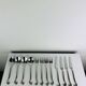 12 couverts "spirales" Jean Dubost en inox, vintage