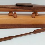 Kayak scale model violet wood