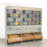 Big antique workplace cabinet