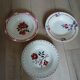 8 mismatched antique soup plates