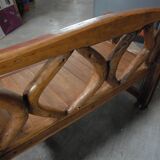 Banc de jardin en bois massif