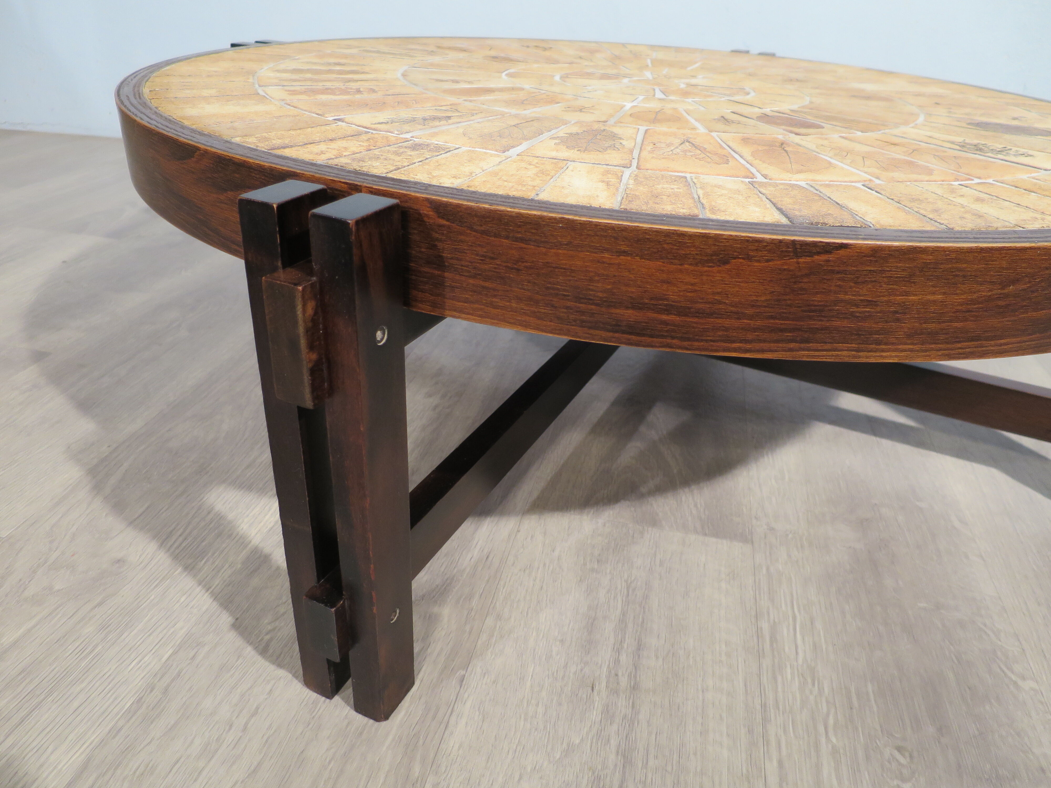 Capron Roger series coffee table "herbarium"