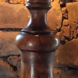 Pied de lampe en bois