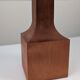 Danish teak table lamp with flared methacrylate shade 1960s