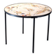 Circular coffee table decorated with warriors - 1960 Roger Capron