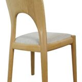 Set van 4 lichte eiken stoelen Niels Koefoed 'Morten' 'Vordingborg'
