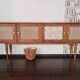 Enfilade noyer et cannage