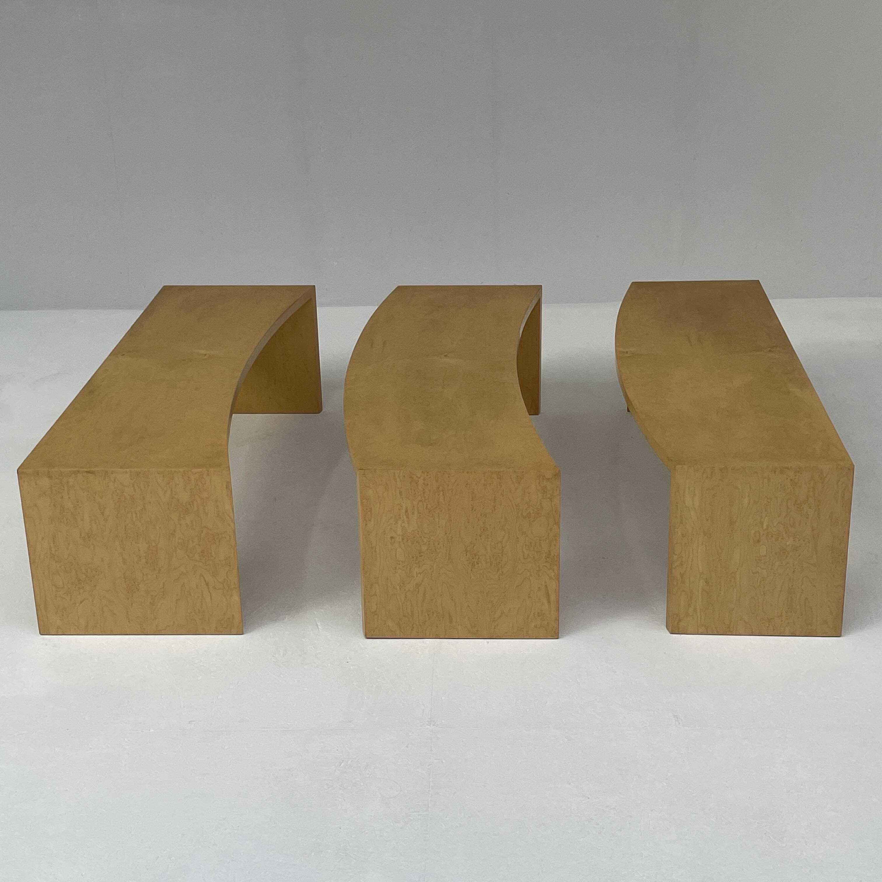 Modular Italian coffee table by Frateli Moscatteli Como