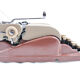 Underwood Quiet Tab De Luxe Caramel and Chocolate Typewriter 1954 revised