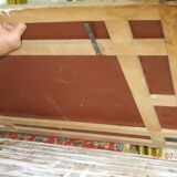 Art Deco mirror with beveled edges