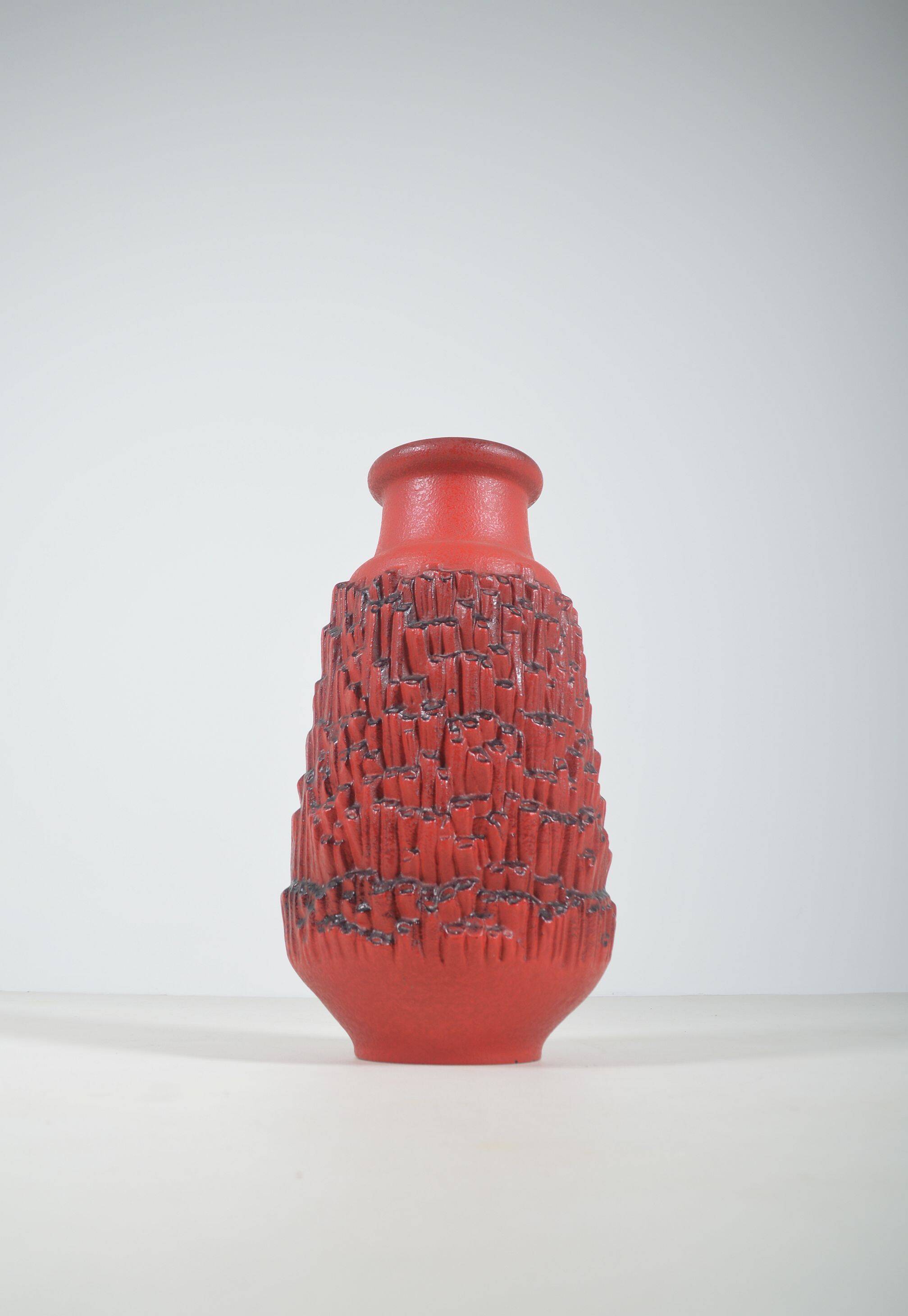 Basalt floor vase designed by Dieter Peter for Carstens Tönnieshof, 1960s