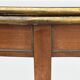 Table demi-lune en acajou