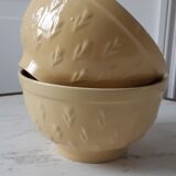 Duo of yellow bowls
