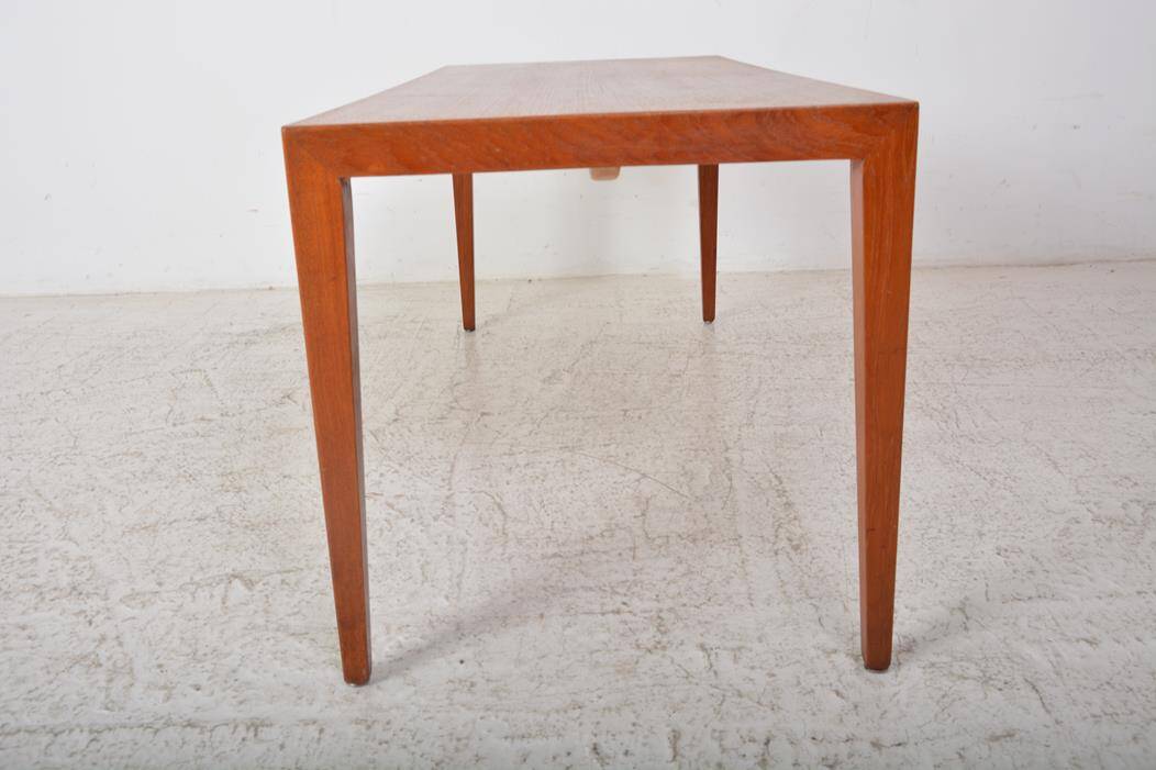 Vintage teak coffee table by Severin Hansen For Haslev Møbelsnedkeri, 1960s