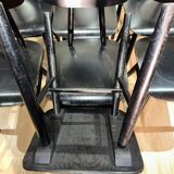 Set of 10 Scandinavian style chairs