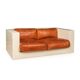 20thc two-seater saratoga sofa by lella and massimo vignelli for poltronova