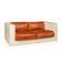20thc two-seater saratoga sofa by lella and massimo vignelli for poltronova
