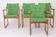4 armchairs Vamdrup vintage 1960s teak