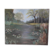 Tableau peinture huile Paysage champêtre