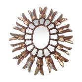 Closed-wall edify sun mirror 36x33cm