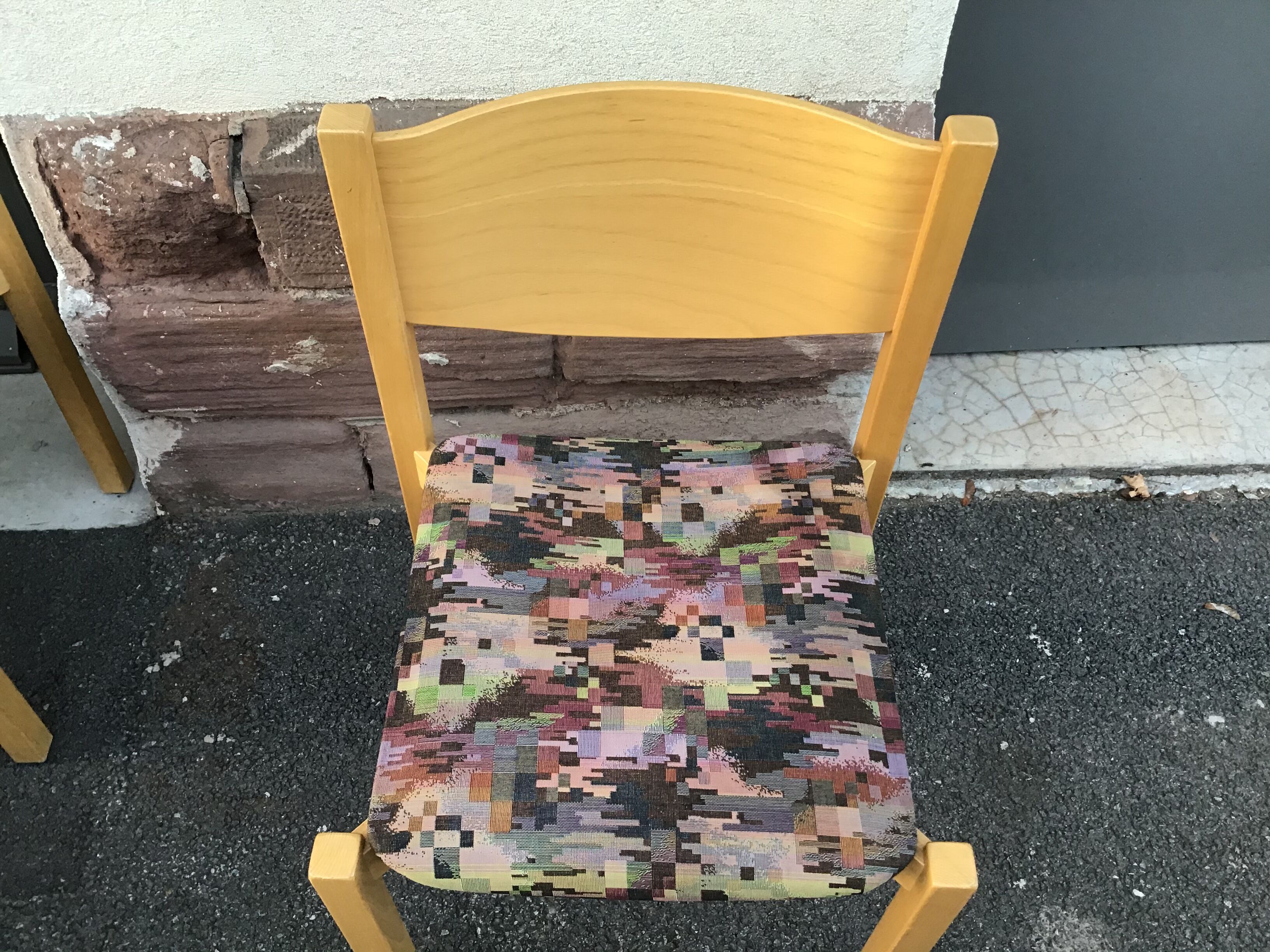 Vintage chairs 1980s Hiller Scandinavian design