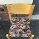 Chaise vintage 1980s Hiller design scandinave