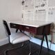 Vintage desk feet compass