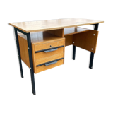 Vintage modernist desk 1950-60 wood
