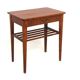 Scandinavian mahogany bedside table, Sweden, 1950