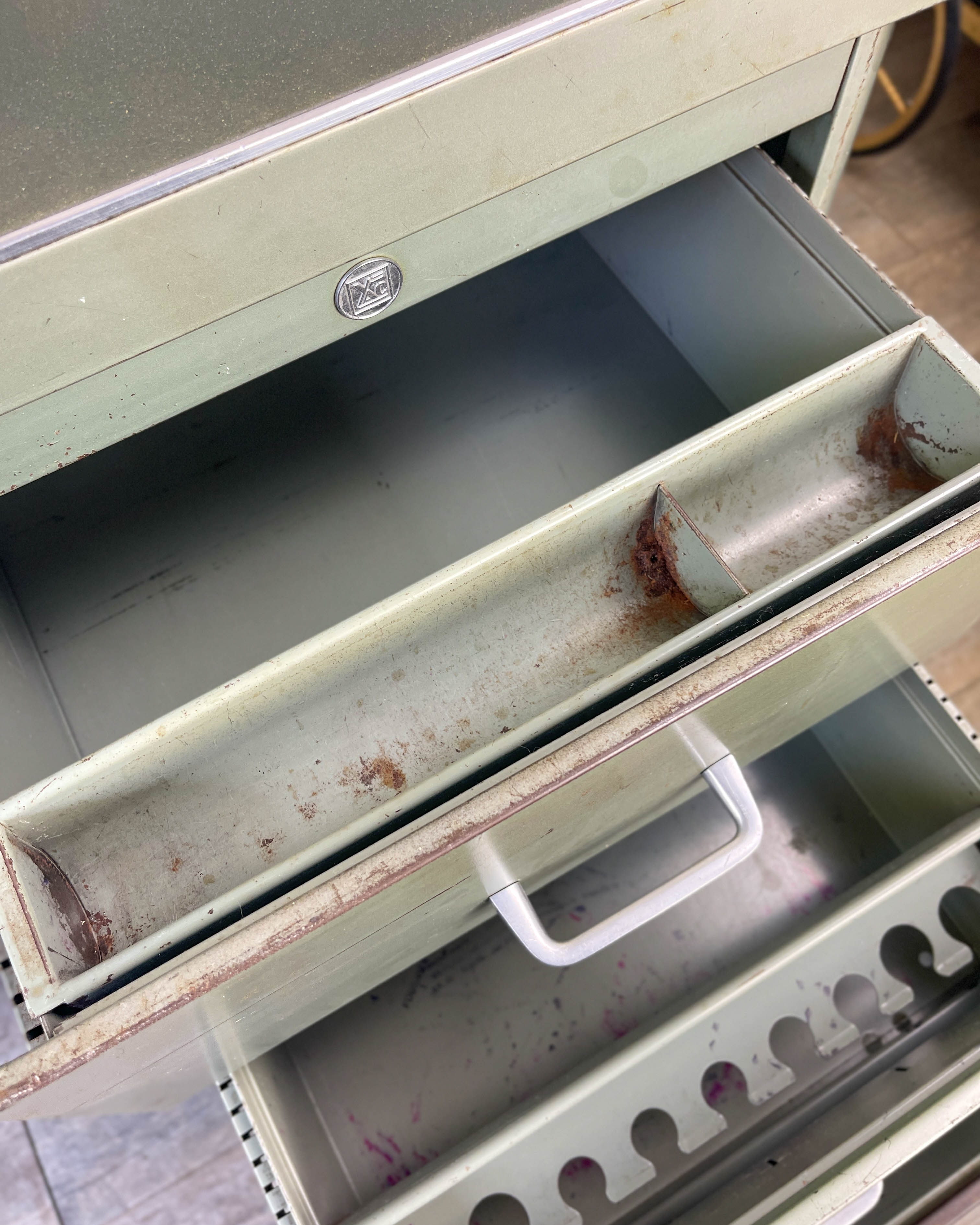 YAC industrial desk, 1950