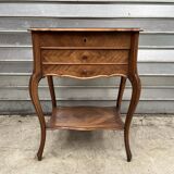 Louis XV style mahogany dressing table