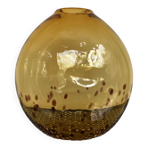 Blown glass vase