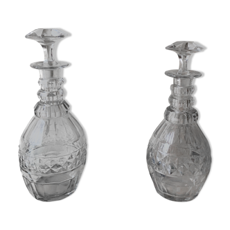 Pair of decanters