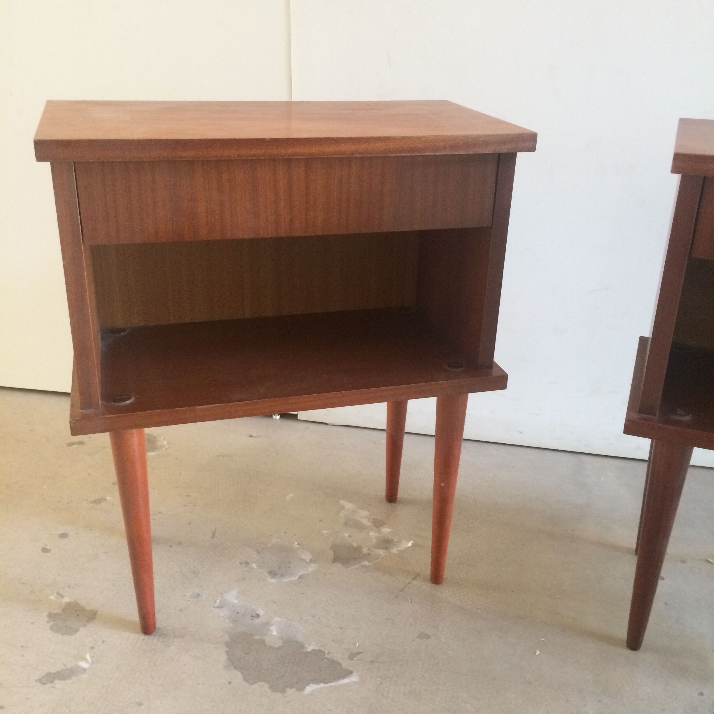 Paire de chevet vintage
