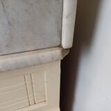Marble top bathroom cabinet