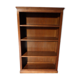 Vintage oak open bookcase