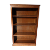 Vintage oak open bookcase