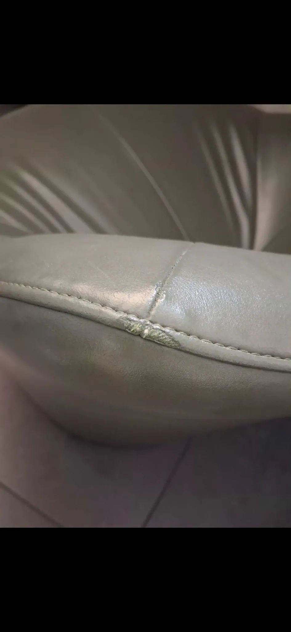 Anda leather armchair by Pierre Paulin