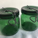 Pair of jars bulach 1/2 liter