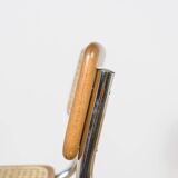 Chrome-Plated Bar Stools Typ Cesca, Italy, 1970s