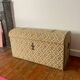 Antique tapestry chest