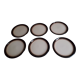 Set of 6 dessert plates La Louvière Belgium