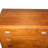Chest of drawers "Tallboy" in teak, Poul Volther, Denmark, 1960
