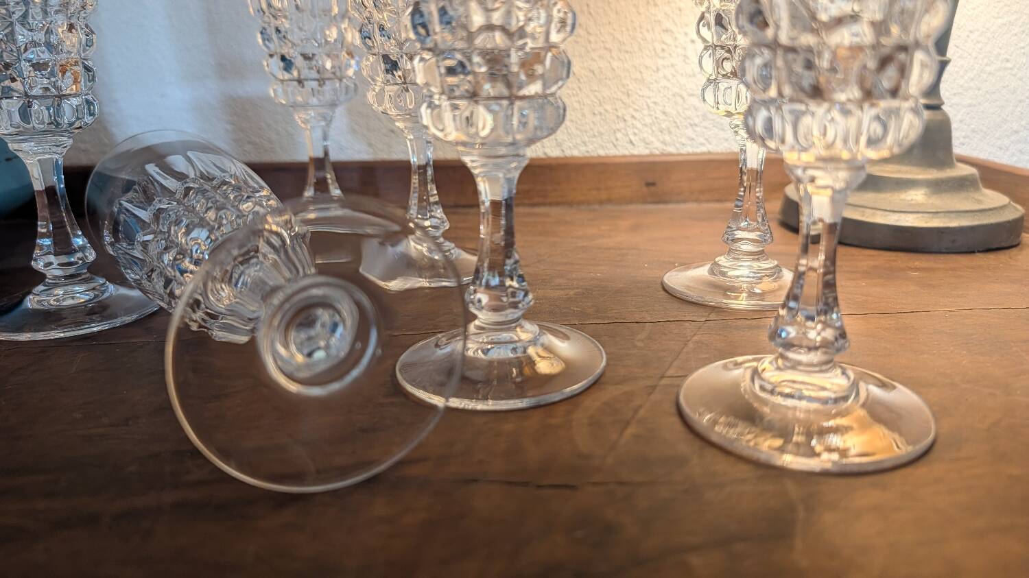 Crystal flutes – 1960s