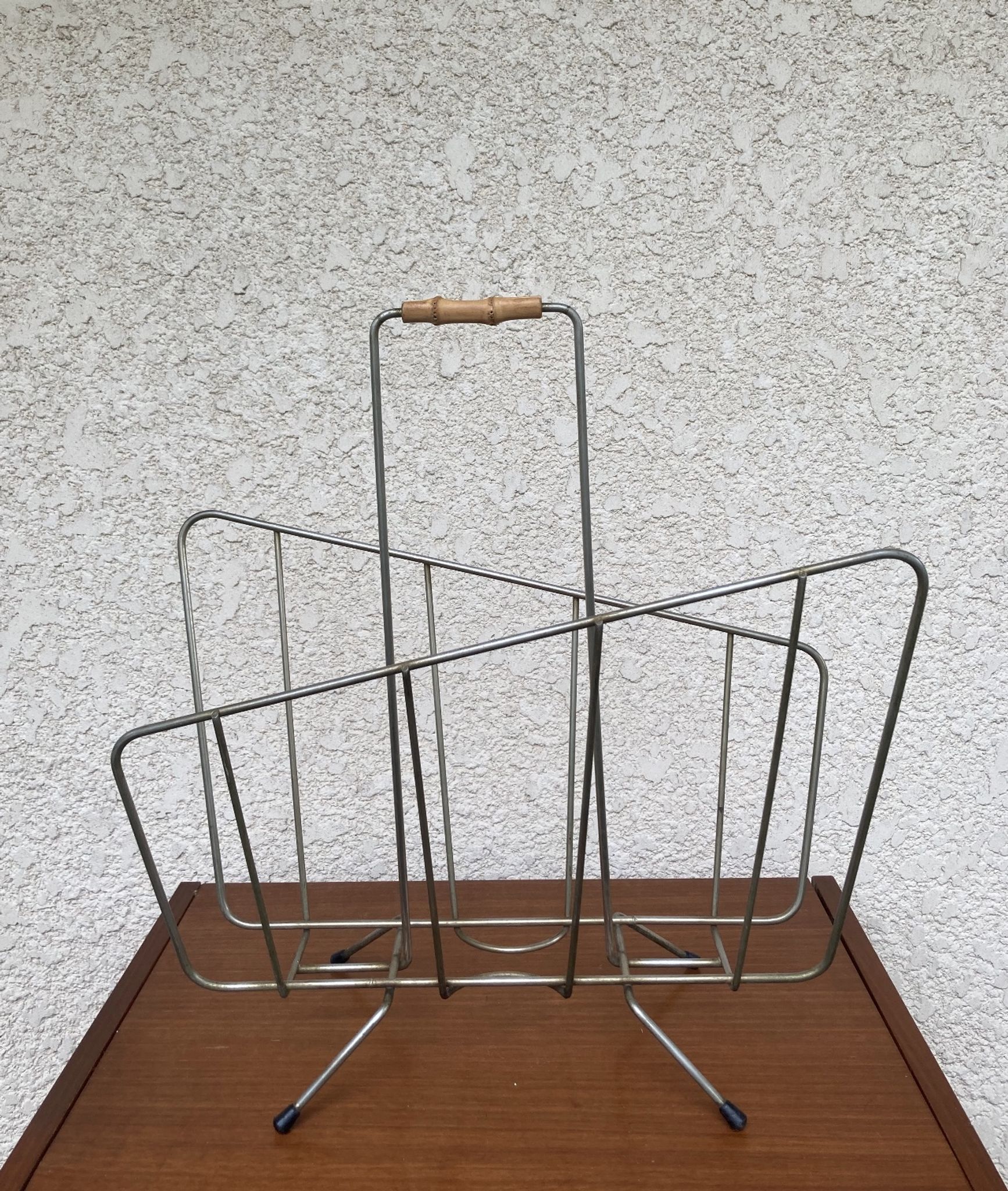 Vintage magazine rack