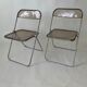 Pair of Folding Plia Chairs by Giancarlo Piretti