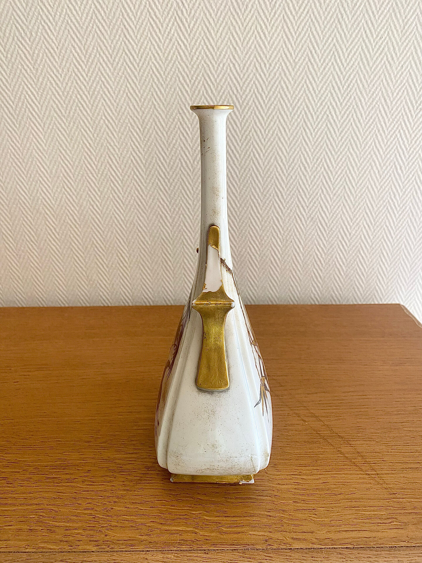Ancient royal Worcester vase England 19th century