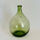 Dame jeanne ancienne 5l vert clair