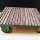 Coffee table, industrial trolley
