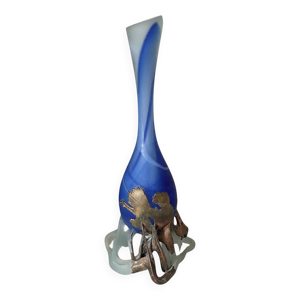Vase en pâte de verre - monture